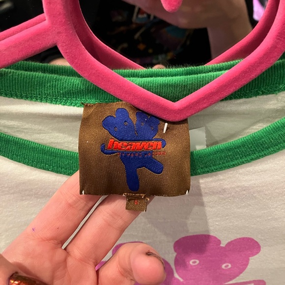 Heaven by Marc Jacobs Small Pink Teddy T-shirt - Picture 4 of 7